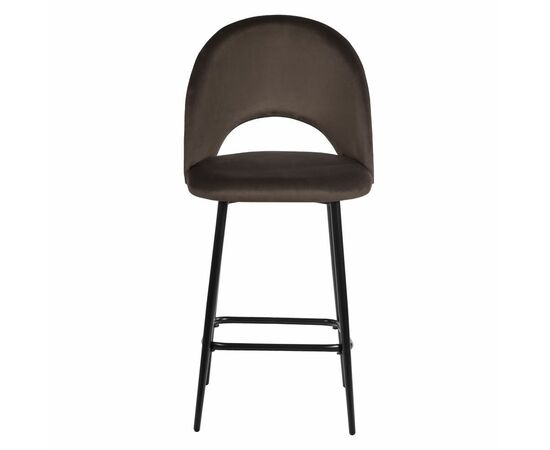 Стул полубарный Leo кофейный, изображение 2 | Интернет магазин мебели и декора LifeDekor