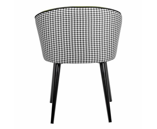 Стул Paola зеленый с жаккардом, изображение 4 | Интернет магазин мебели и декора LifeDekor