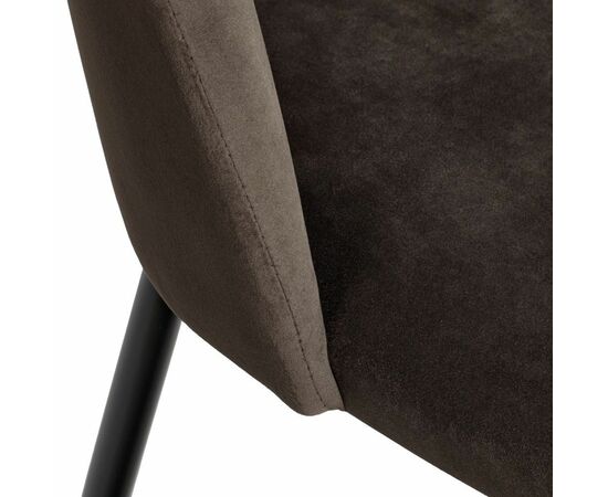 Стул полубарный Leo кофейный, изображение 6 | Интернет магазин мебели и декора LifeDekor