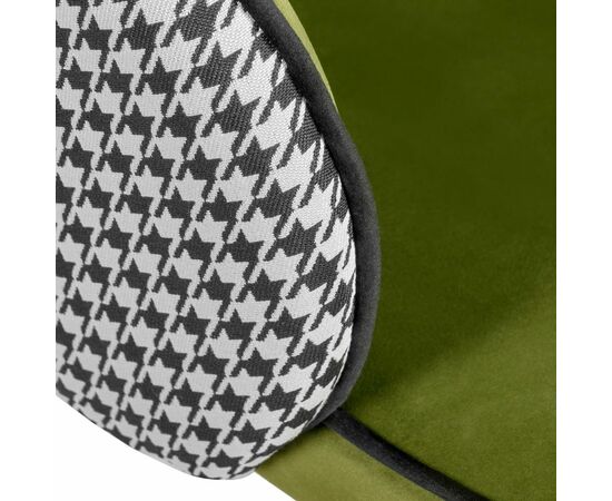Стул Paola зеленый с жаккардом, изображение 6 | Интернет магазин мебели и декора LifeDekor