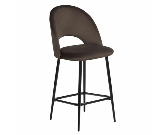 Стул полубарный Leo кофейный | Интернет магазин мебели и декора LifeDekor