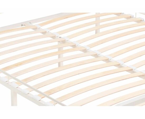 Кровать Рейк 160х200 белая, изображение 6 | Интернет магазин мебели и декора LifeDekor