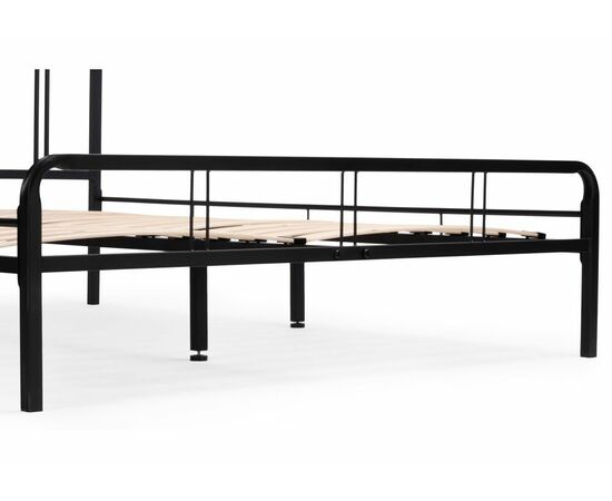 Кровать Рейк 160х200 черная, изображение 5 | Интернет магазин мебели и декора LifeDekor