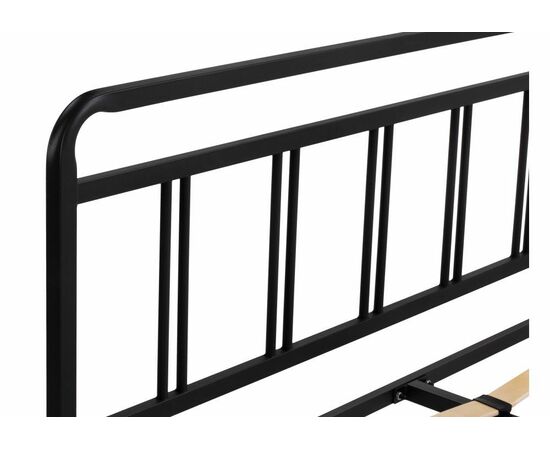 Кровать Рейк 160х200 черная, изображение 7 | Интернет магазин мебели и декора LifeDekor