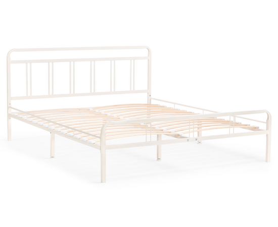 Кровать Рейк 140х200 белая, изображение 2 | Интернет магазин мебели и декора LifeDekor