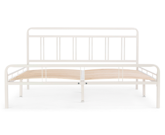 Кровать Рейк 140х200 белая, изображение 3 | Интернет магазин мебели и декора LifeDekor