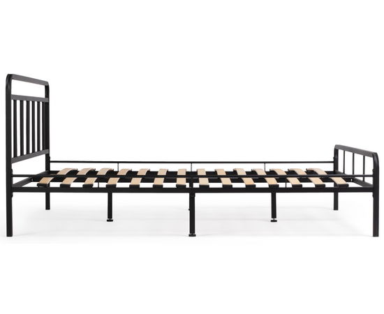 Кровать Рейк 140х200 черная, изображение 3 | Интернет магазин мебели и декора LifeDekor