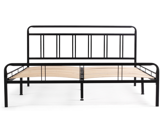 Кровать Рейк 140х200 черная, изображение 4 | Интернет магазин мебели и декора LifeDekor