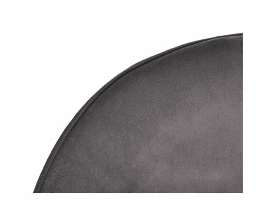 Стул Frida тёмно-серый велюр, изображение 5 | Интернет магазин мебели и декора LifeDekor