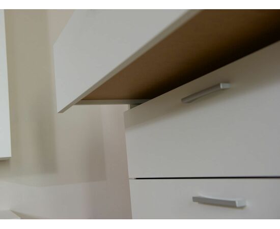 Комод «Невио-1» 1д4ящ, Дуб крафт золотой/белый, изображение 8 | Интернет магазин мебели и декора LifeDekor