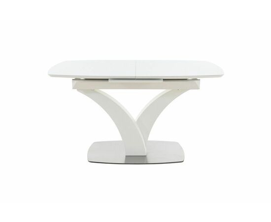 Стол Нотр Дам MODERNE стекло OPTIWHITE 1400(1800)*850, Белый, изображение 6 | Интернет магазин мебели и декора LifeDekor