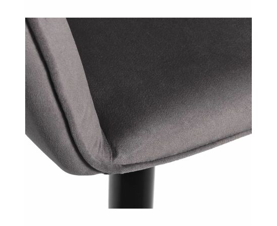 Стул Frida тёмно-серый велюр, изображение 7 | Интернет магазин мебели и декора LifeDekor