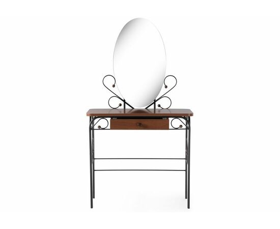 Стол деревянный Клео 3 черный / орех, изображение 2 | Интернет магазин мебели и декора LifeDekor