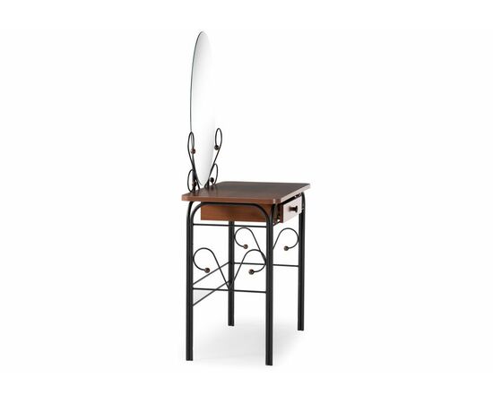 Стол деревянный Клео 3 черный / орех, изображение 4 | Интернет магазин мебели и декора LifeDekor