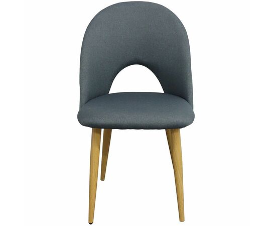 Стул Cleo сине-серый, Цвет: Сине-серый, изображение 2 | Интернет магазин мебели и декора LifeDekor