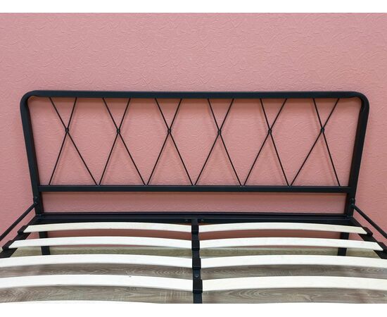 Кровать КМД 18 КЛЭР 160черный, изображение 4 | Интернет магазин мебели и декора LifeDekor