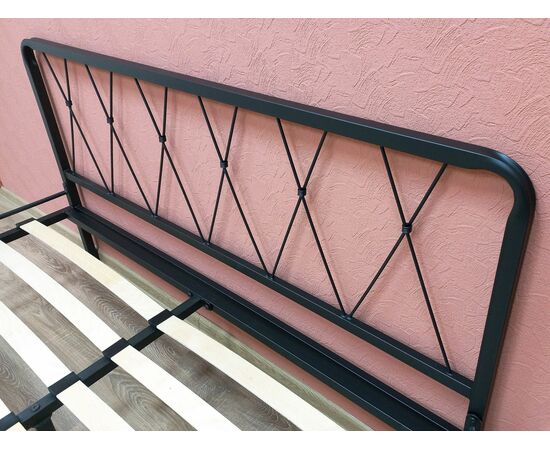 Кровать КМД 18 КЛЭР 160черный, изображение 2 | Интернет магазин мебели и декора LifeDekor