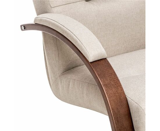 Кресло Монэ (Орех текстура / ткань Малмо 05), изображение 5 | Интернет магазин мебели и декора LifeDekor