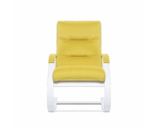 Кресло-качалка Милано  (Слоновая кость/ткань V 28), изображение 2 | Интернет магазин мебели и декора LifeDekor