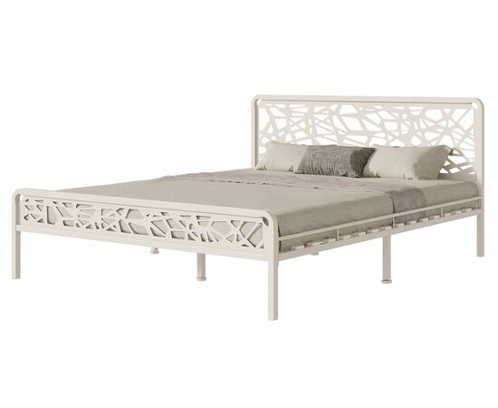 Кровать КМД 16 ОРИОН 140 белый | Интернет магазин мебели и декора LifeDekor