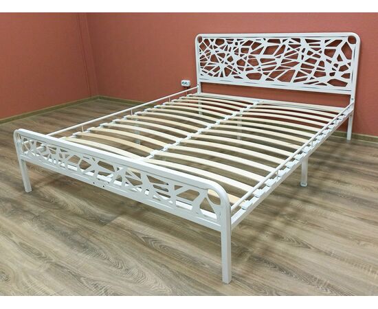 Кровать КМД 16 ОРИОН 140 белый, изображение 4 | Интернет магазин мебели и декора LifeDekor