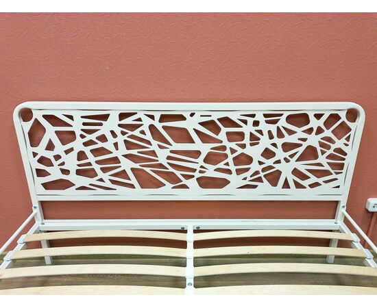 Кровать КМД 16 ОРИОН 140 белый, изображение 3 | Интернет магазин мебели и декора LifeDekor