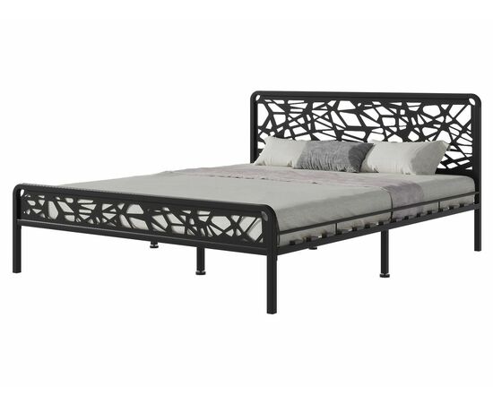 Кровать КМД 16 ОРИОН 160 черный | Интернет магазин мебели и декора LifeDekor