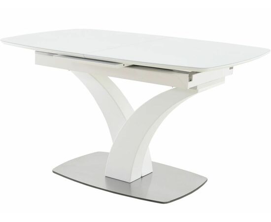 Стол «Нотр Дам» ПМ Modern стекло OPTI, белый, изображение 2 | Интернет магазин мебели и декора LifeDekor