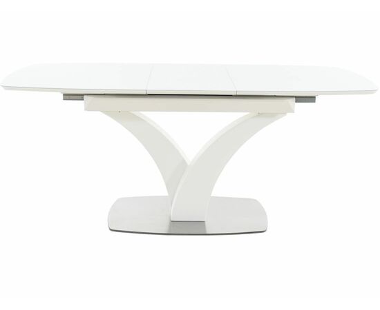 Стол «Нотр Дам» ПМ Modern стекло OPTI, белый, изображение 5 | Интернет магазин мебели и декора LifeDekor