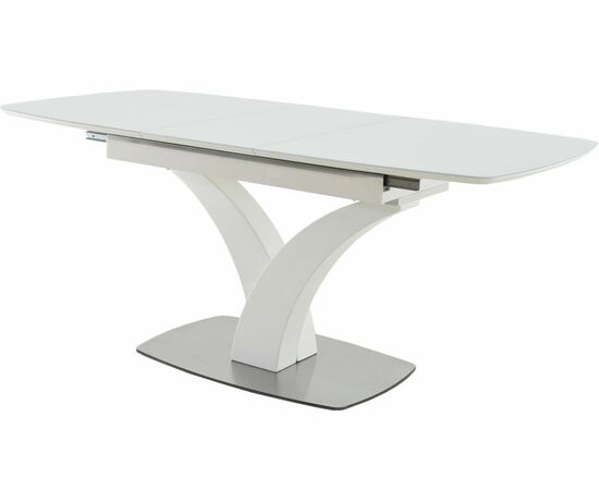 Стол «Нотр Дам» ПМ Modern стекло OPTI, белый, изображение 4 | Интернет магазин мебели и декора LifeDekor