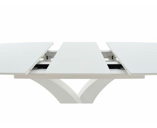 Стол «Нотр Дам» ПМ Modern стекло OPTI, белый, изображение 6 | Интернет магазин мебели и декора LifeDekor