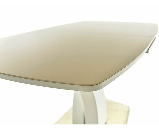 Стол «Нотр Дам» ПМ Modern стекло, капучино, изображение 5 | Интернет магазин мебели и декора LifeDekor