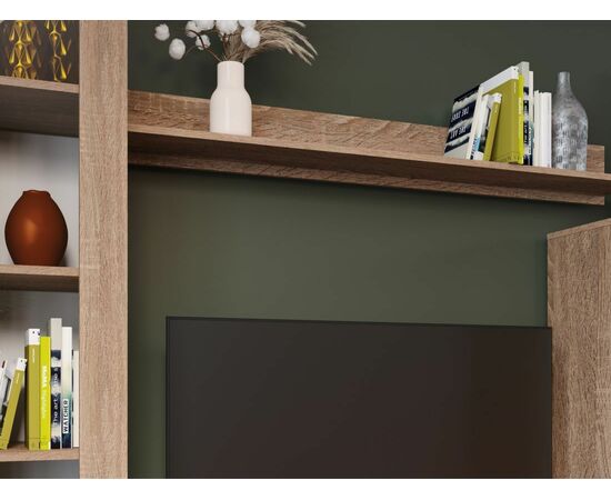 Стенка «Орфей», Дуб сонома/белый, изображение 6 | Интернет магазин мебели и декора LifeDekor