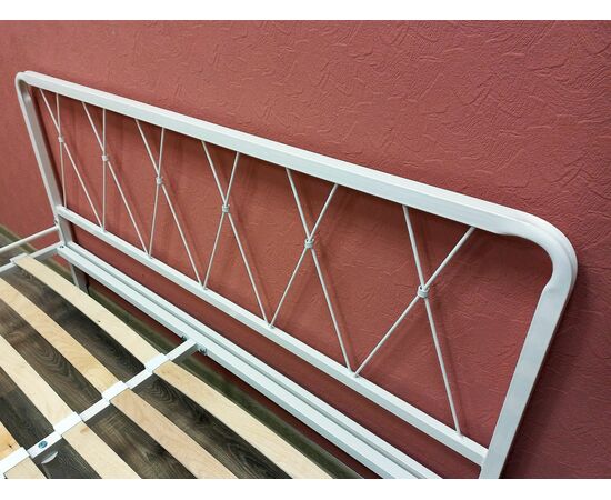 Кровать КМД 18 КЛЭР 140 белый, изображение 6 | Интернет магазин мебели и декора LifeDekor