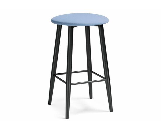 Барный стул Гангток катания дасти блю / черный матовый | Интернет магазин мебели и декора LifeDekor