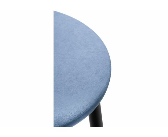 Барный стул Гангток катания дасти блю / черный матовый, изображение 3 | Интернет магазин мебели и декора LifeDekor