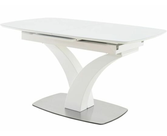 Стол «Нотр Дам» ПМ Modern стекло OPTI, белый | Интернет магазин мебели и декора LifeDekor