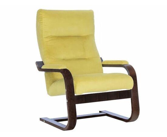 Кресло Оскар (Орех текстура/ткань V 28) | Интернет магазин мебели и декора LifeDekor