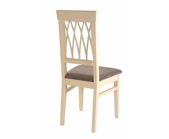 Стул Кристиан (ткань: Бренди Латте /дерево:Тон 10 Слоновая кость RAL 1015), изображение 2 | Интернет магазин мебели и декора LifeDekor