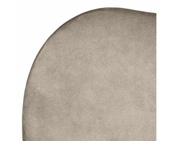 Стул Seven Style латте велюр с чёрными ножками, изображение 5 | Интернет магазин мебели и декора LifeDekor