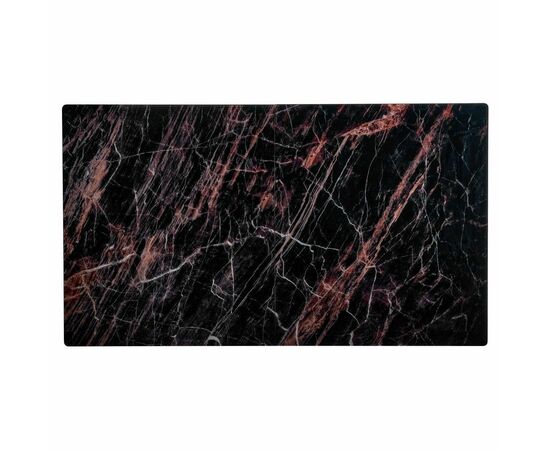 Стол Areal раскладной 140-180х80х75 чёрный мрамор с чёрными ножками, изображение 10 | Интернет магазин мебели и декора LifeDekor