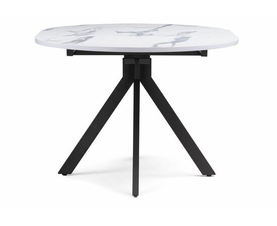 Стол деревянный Бетина мрамор белый / черный, изображение 5 | Интернет магазин мебели и декора LifeDekor