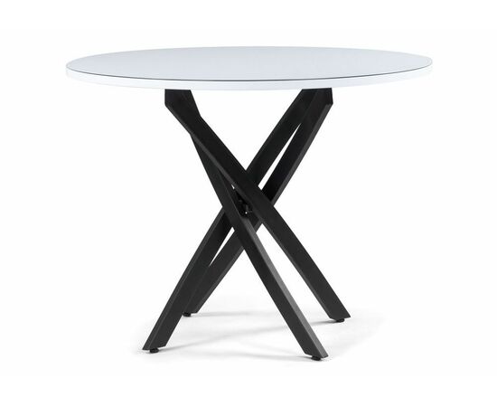 Стол Лауриц черный / белый, изображение 2 | Интернет магазин мебели и декора LifeDekor