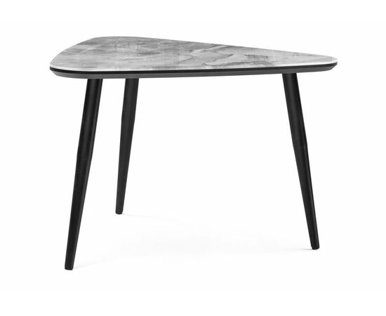 Стол стеклянный Рамси мрамор серый | Интернет магазин мебели и декора LifeDekor