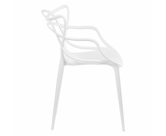 Стул Masters белый, Цвет: Белый, изображение 3 | Интернет магазин мебели и декора LifeDekor