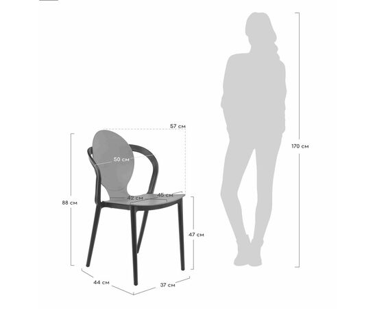 Стул SPOON горчичный, Цвет: Горчичный, изображение 6 | Интернет магазин мебели и декора LifeDekor