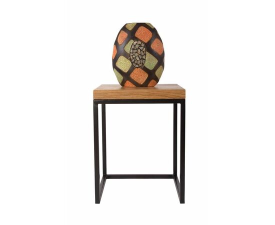 Стол кофейный Лайтборт Loft (Дуб/каркас чёрный), изображение 5 | Интернет магазин мебели и декора LifeDekor