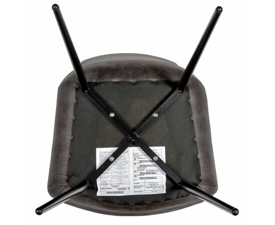 Стул Chester искусственная замша, графит, изображение 8 | Интернет магазин мебели и декора LifeDekor