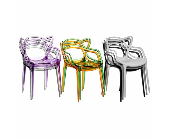 Стул Masters чёрный, Цвет: Черный, изображение 11 | Интернет магазин мебели и декора LifeDekor