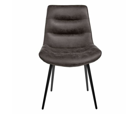Стул Chester искусственная замша, графит, изображение 2 | Интернет магазин мебели и декора LifeDekor